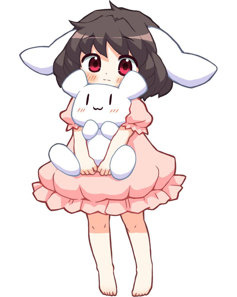 inaba tewi and inaba mob (touhou) drawn by bebeneko