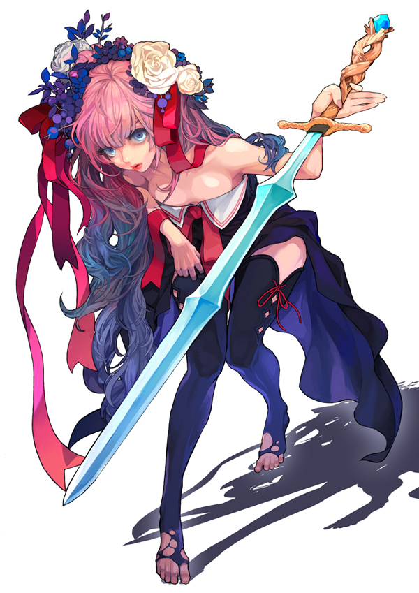becky flina (sword girls) drawn by serenade_(sinohi)