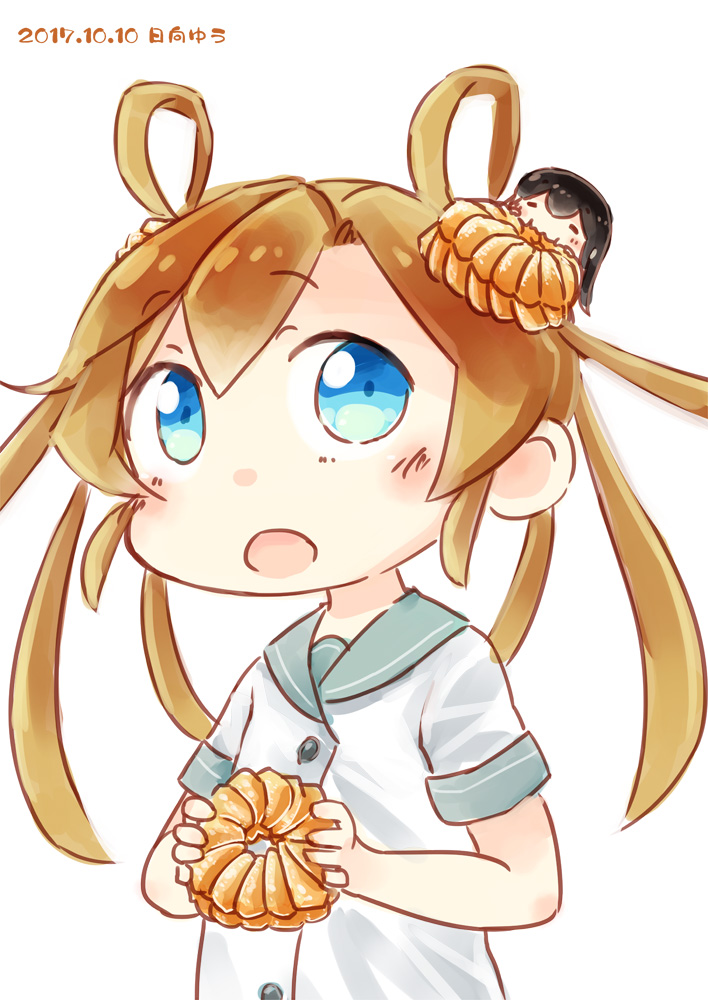 akagi and abukuma (kantai collection) drawn by hinata_yuu