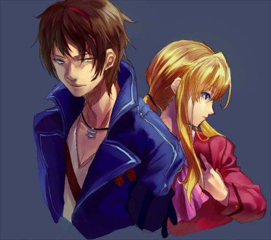 ushiromiya lion and willard h. wright (umineko no naku koro ni) drawn by shounibyou_(shonibyodayo)