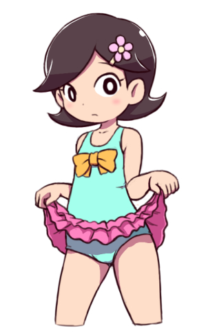 hayashi satoko (youkai watch) drawn by nollety