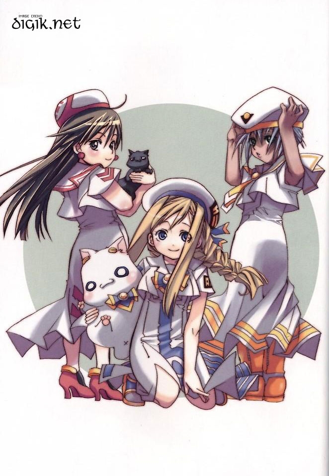 aria pokoteng, alicia florence, akira ferrari, athena glory, and hime granzchesta (aria) drawn by amano_kozue