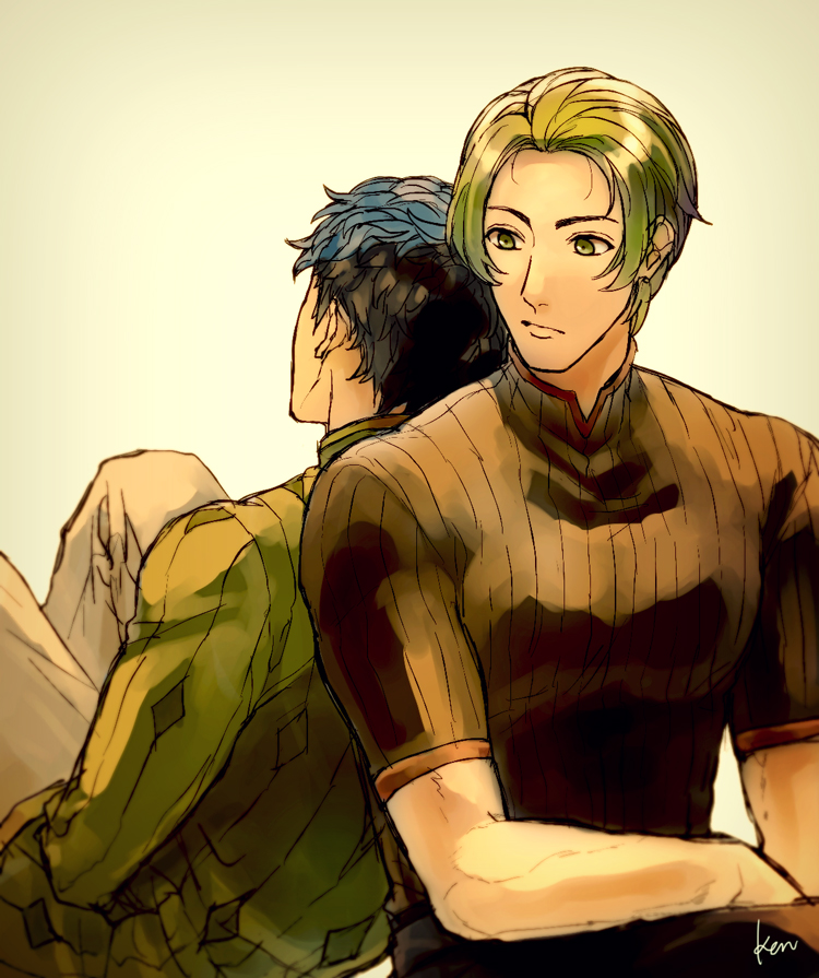 python and forsyth (fire emblem and 1 more) drawn by akke