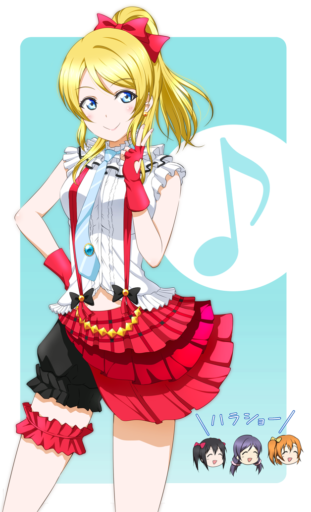 tojo nozomi, yazawa nico, ayase eli, and kosaka honoka (love live! and 1 more) drawn by anibache