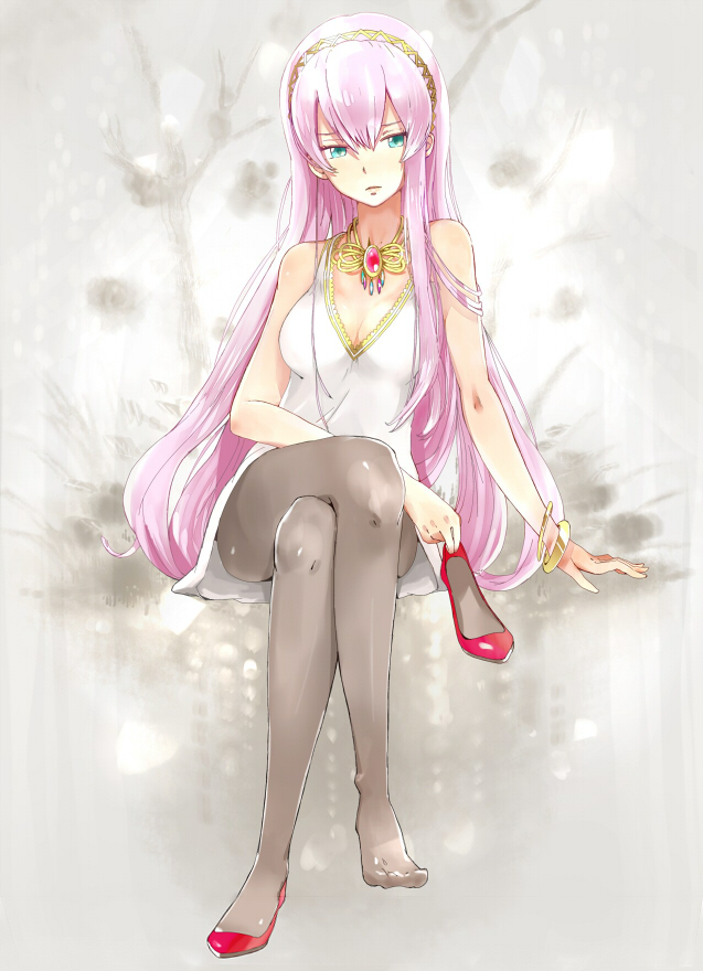 megurine luka (vocaloid) drawn by tanaka_(colorcorn)
