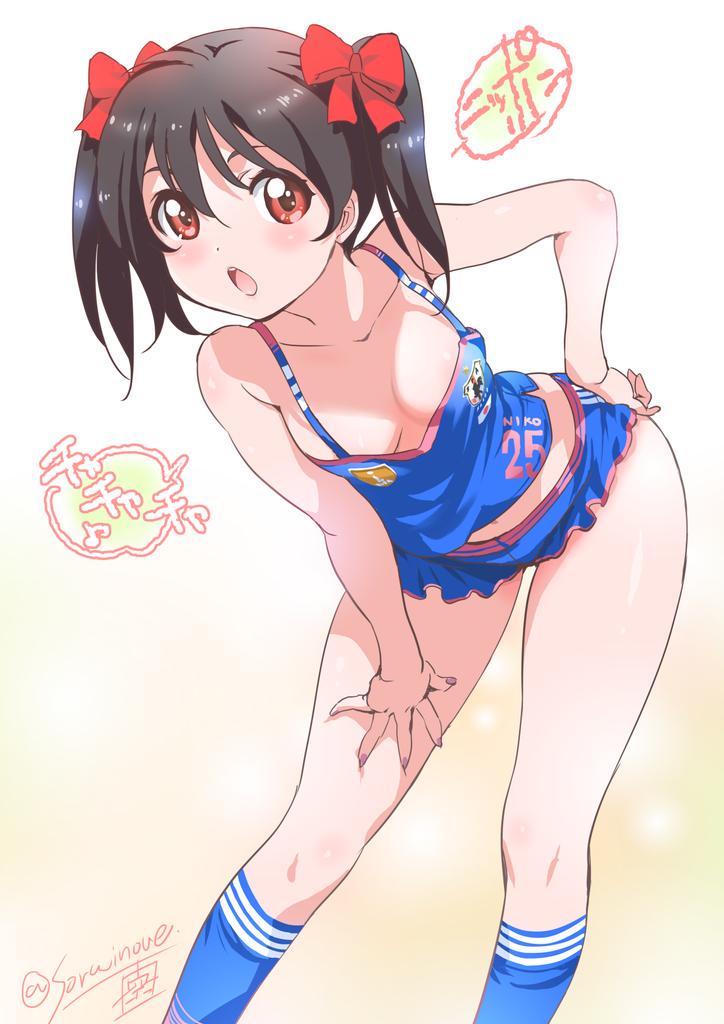 yazawa nico (love live! and 1 more) drawn by inoue_sora