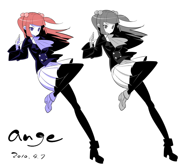 ushiromiya ange (umineko no naku koro ni) drawn by tensugi_takashi