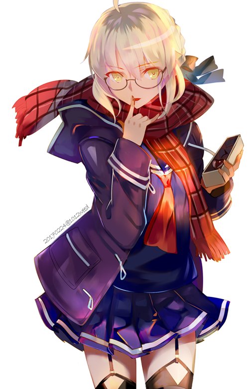artoria pendragon and mysterious heroine x alter (fate and 1 more) drawn by weed_(astarone)