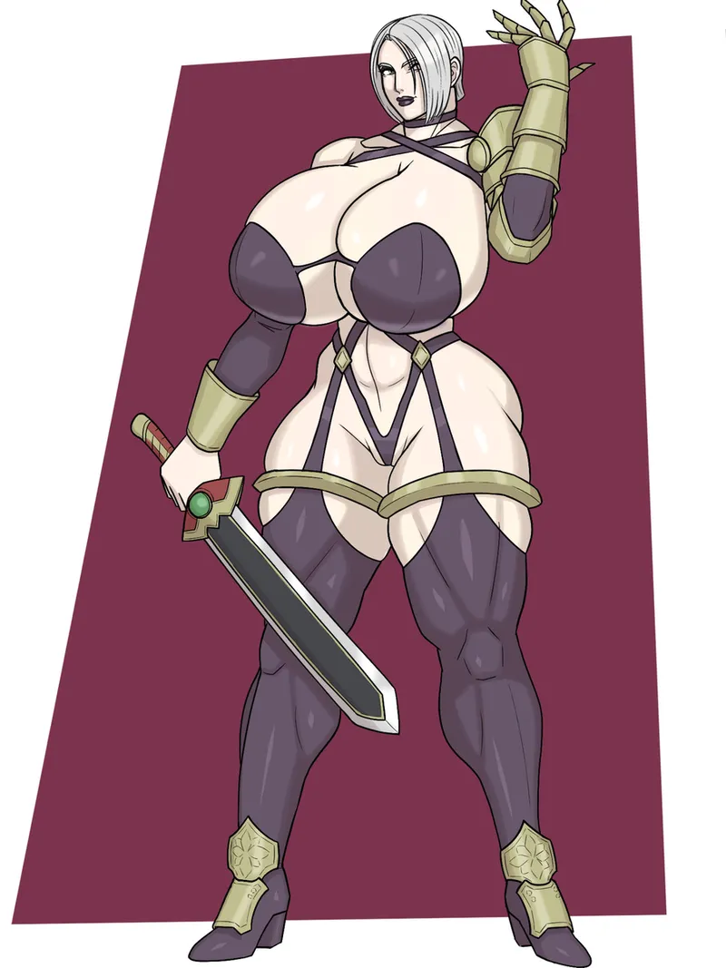 isabella valentine (queen's blade and 4 more) drawn by sakenobe