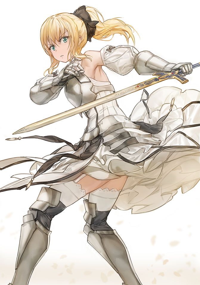 artoria pendragon and saber lily (fate and 2 more) drawn by free_style_(yohan1754)