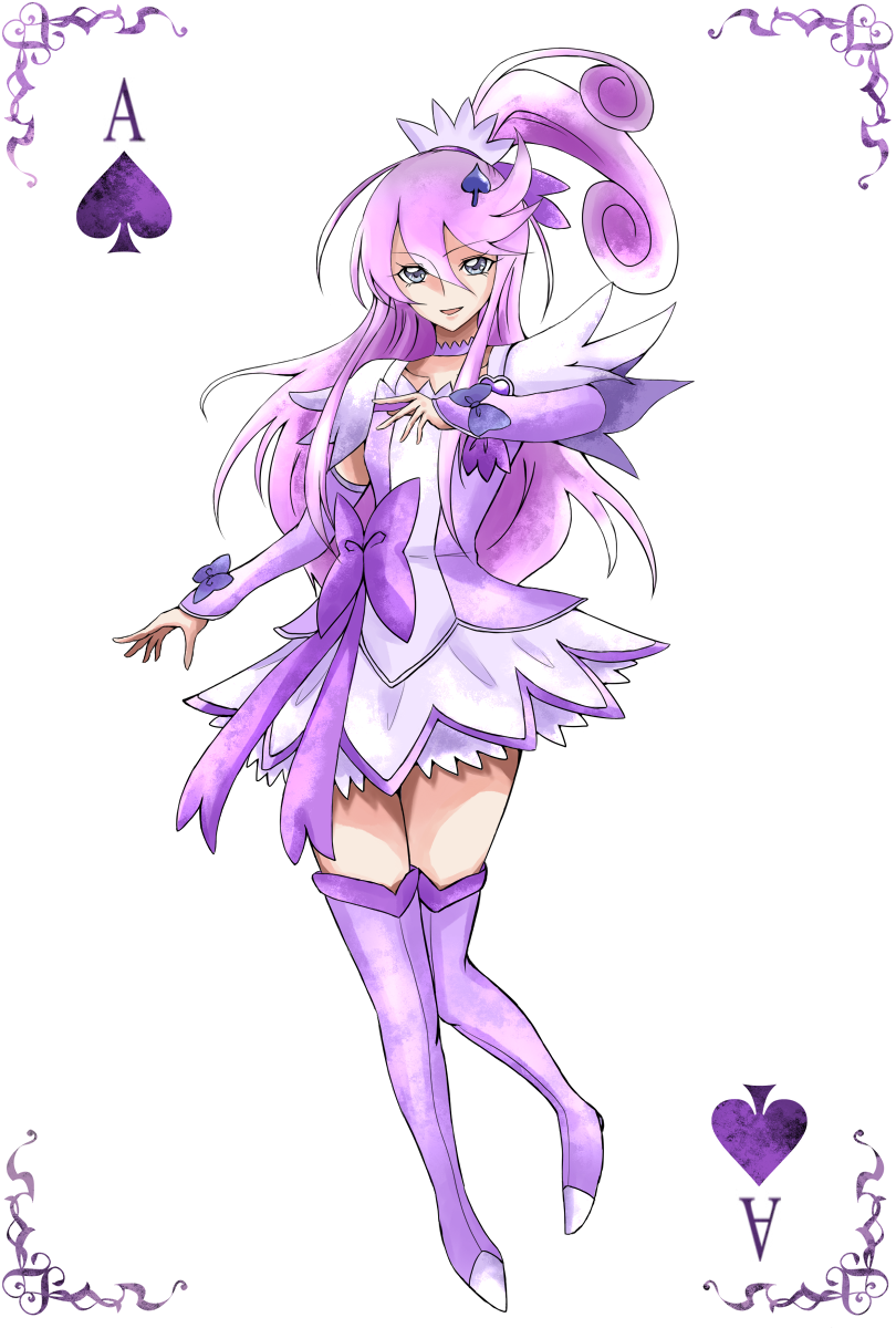 tsukikage yuri, cure moonlight, and cure sword (precure and 2 more) drawn by tsukikage_oyama