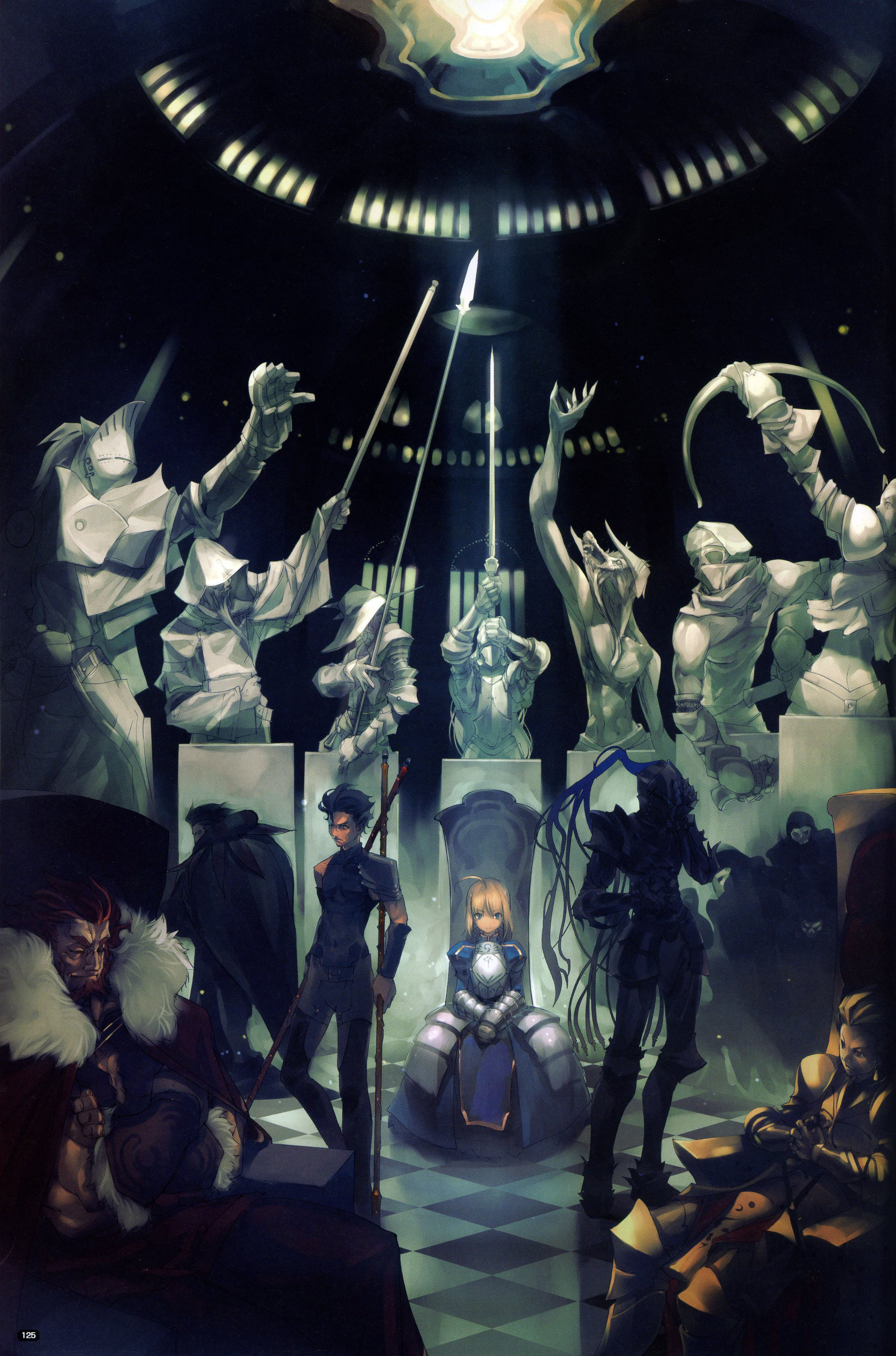 Artoria Pendragon Saber Gilgamesh Iskandar Lancer And 10 More Fate And 1 More Drawn By Aikura Chihiro Danbooru Artoria Pendragon Saber Gilgamesh Iskandar Lancer And 10 More Fate And 1 More Drawn By Aikura Chihiro Danbooru