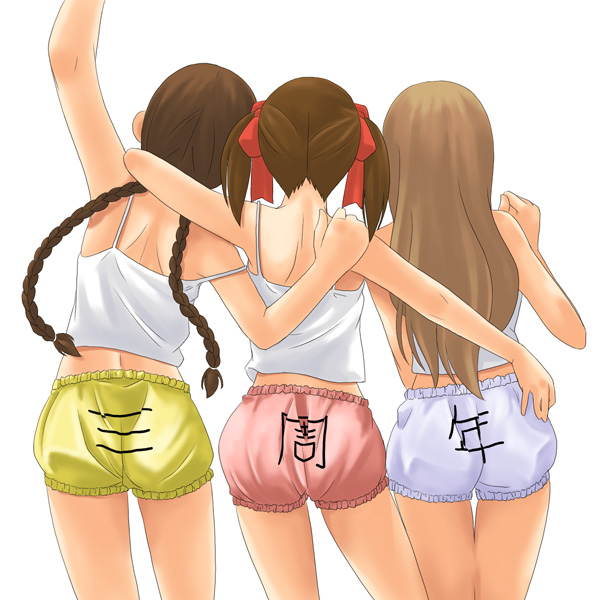 fukuzawa yumi, toudou shimako, and shimazu yoshino (maria-sama ga miteru) drawn by toshifumi