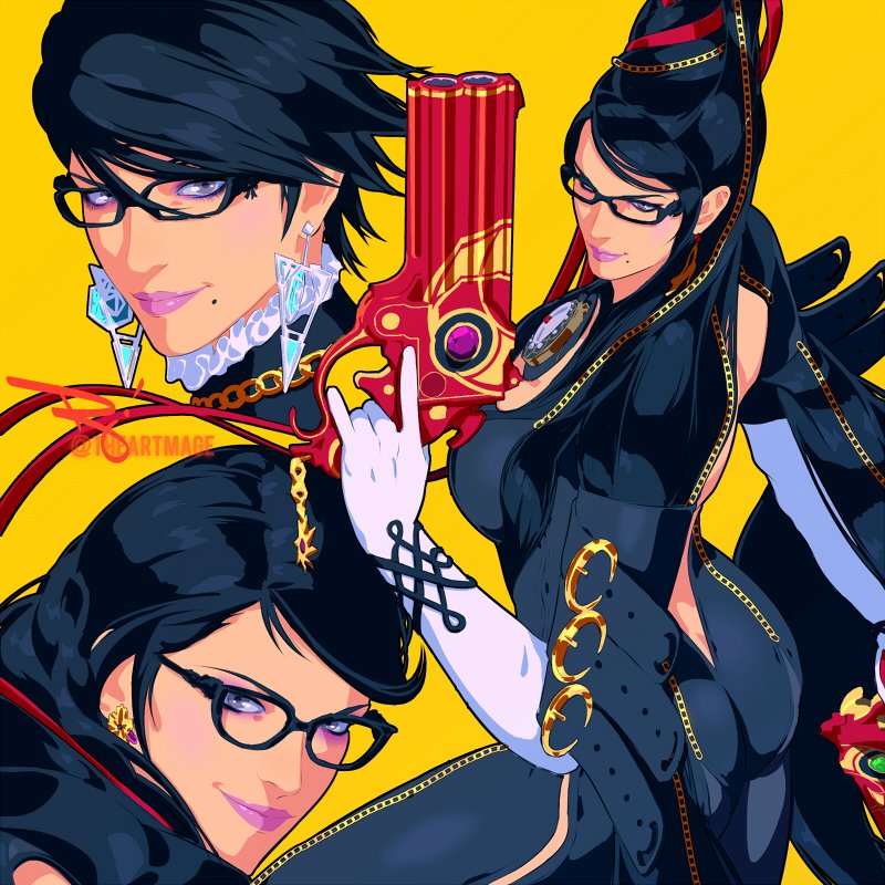 bayonetta (bayonetta and 1 more) drawn by the_art_mage
