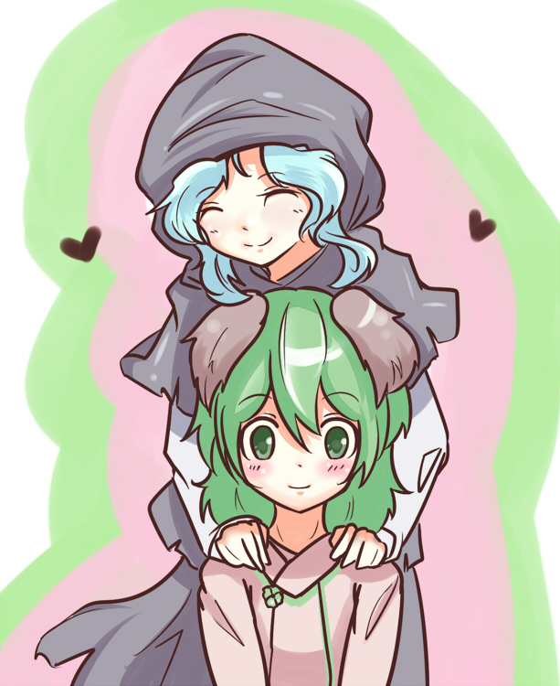 kumoi ichirin and kasodani kyouko (touhou) drawn by taka_(taka_wo_kukuru)