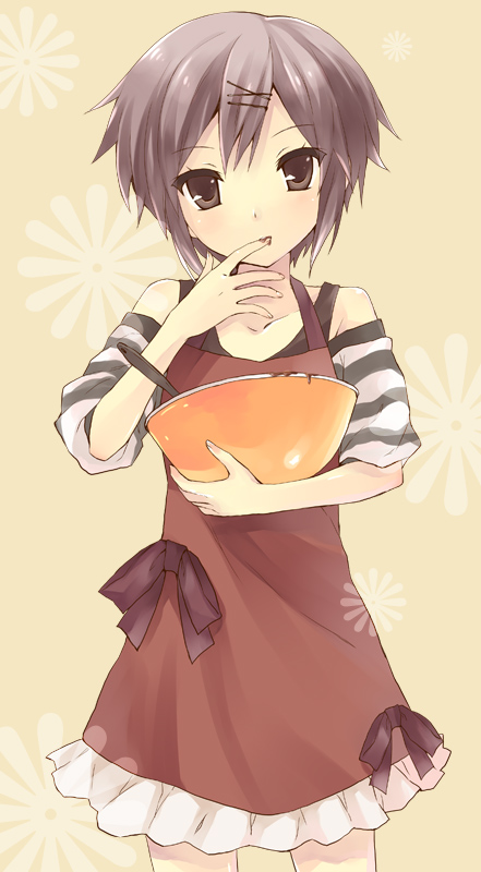 nagato yuki (suzumiya haruhi no yuuutsu) drawn by hijiki_(hijikini)