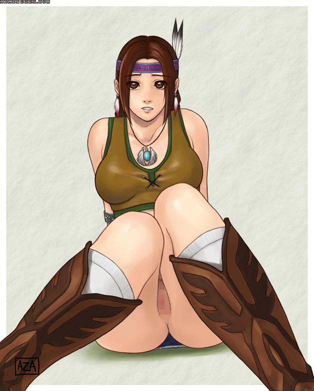 julia chang (tekken and 1 more) drawn by azasuke