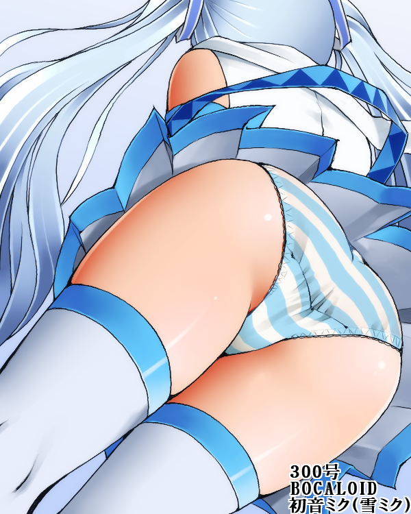 hatsune miku and yuki miku (vocaloid) drawn by dr_rex