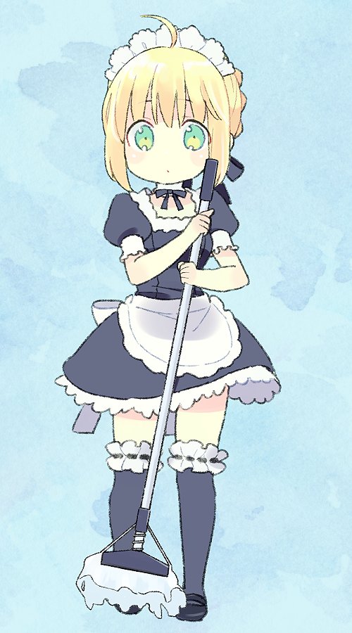 artoria pendragon and saber (fate and 1 more) drawn by 87banana
