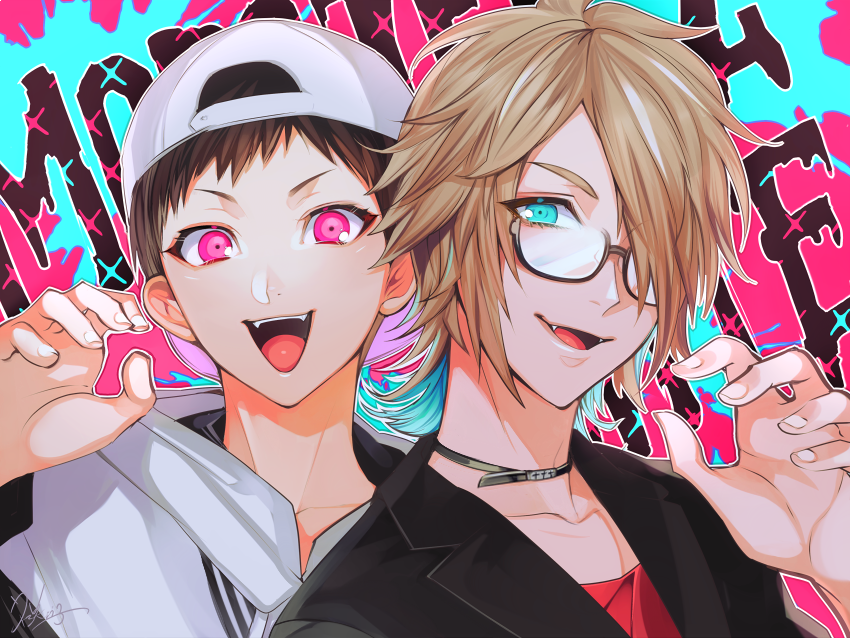kousaka and anjou (monsterz mate) drawn by matsurika_youko