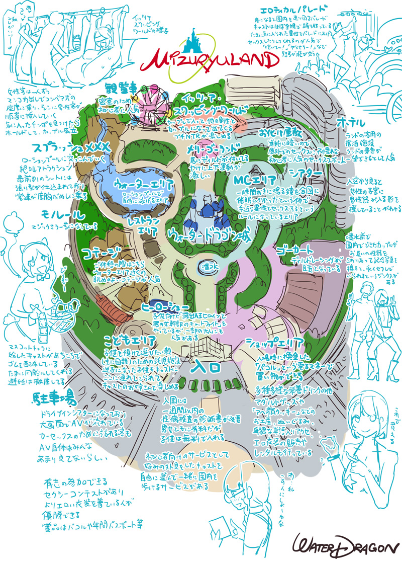 mizuryuland drawn by mizuryu_kei