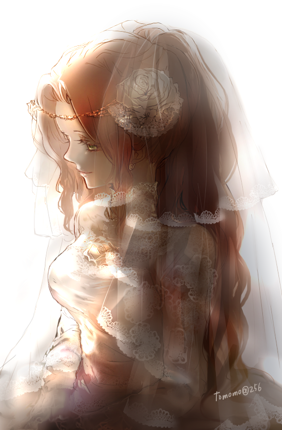 aerith gainsborough (final fantasy and 2 more) drawn by tomo_(552252)