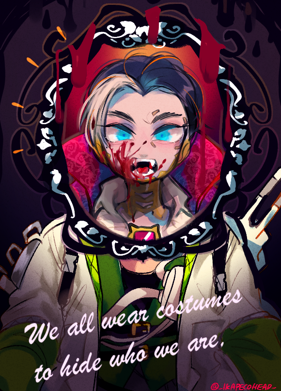 crypto and deadly byte crypto (apex legends) drawn by repikinoko