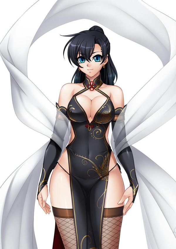 fuuma tokiko (taimanin and 2 more) drawn by kagami_hirotaka