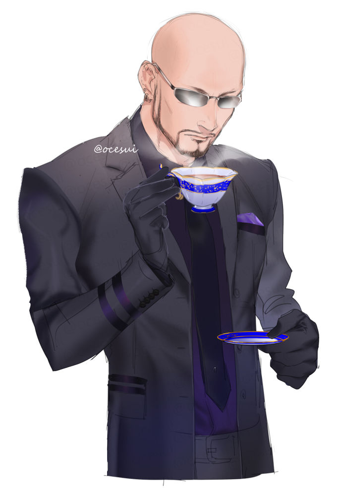 rude (final fantasy and 2 more) drawn by ocesui