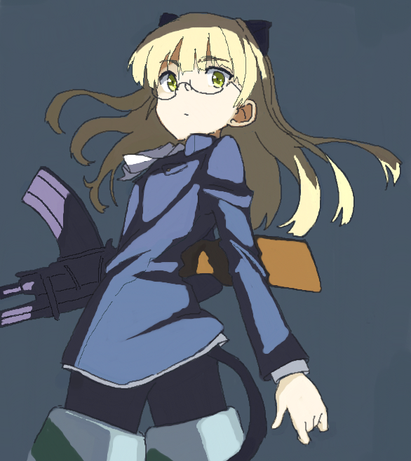 perrine h. clostermann (world witches series and 1 more) drawn by shiratama_(hockey)
