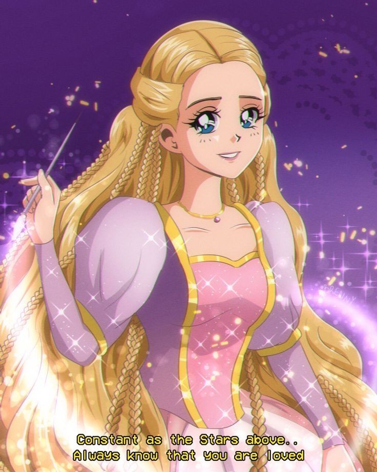 barbie and rapunzel (barbie and 2 more) drawn by brenni_murasaki