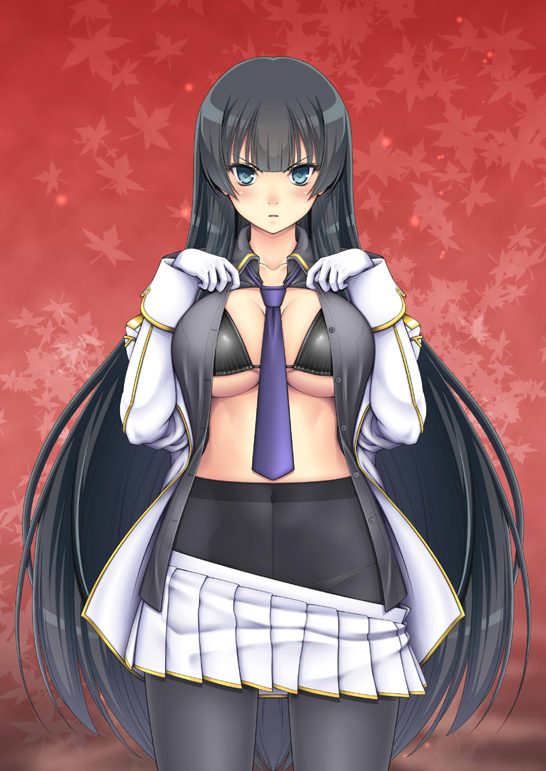 ikaruga (senran kagura and 1 more) drawn by osafune_kairi