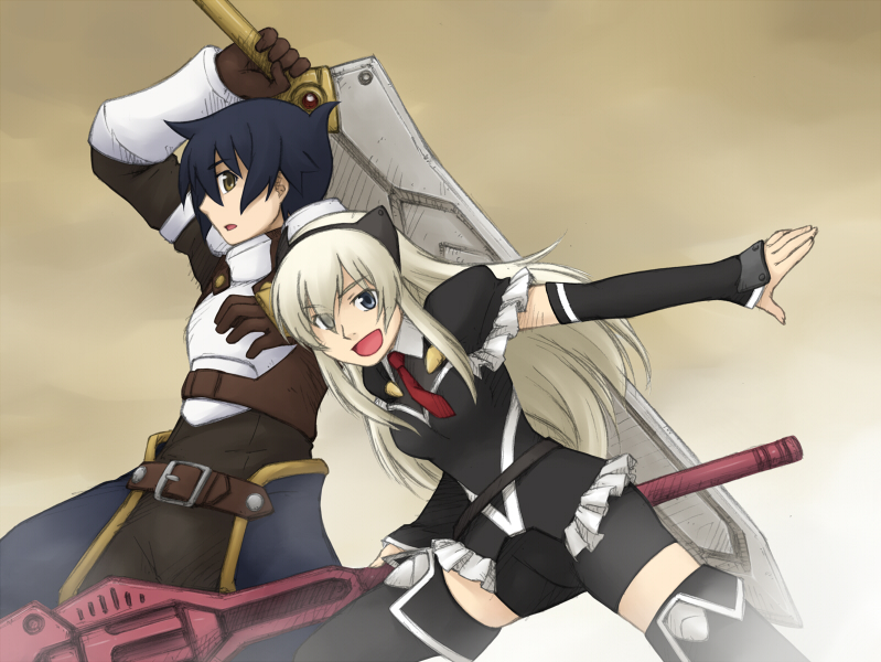 fatina and jil (druaga no tou) drawn by sinsan