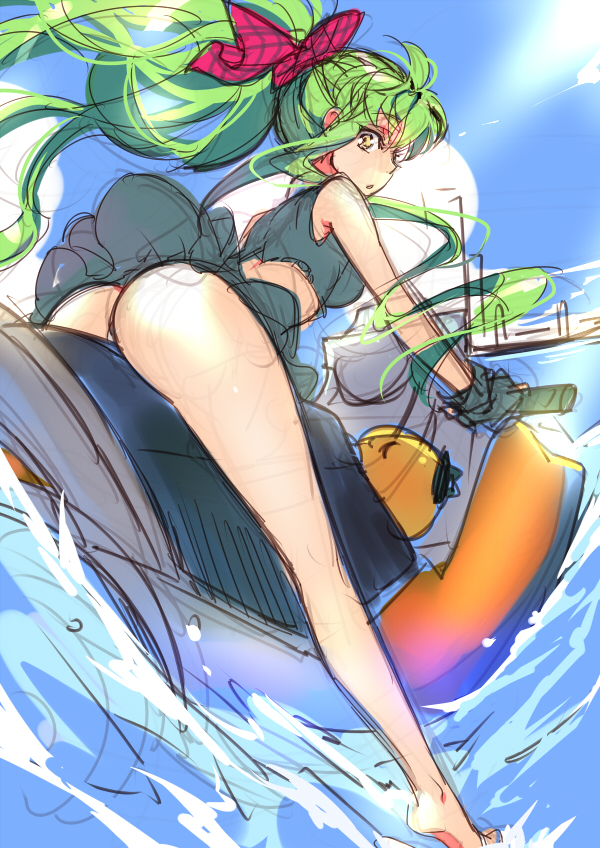 c.c. and cheese-kun (code geass) drawn by creayus