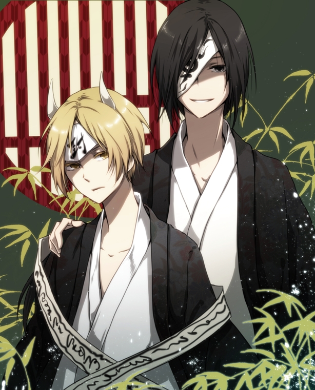 natsume takashi and matoba seiji (natsume yuujinchou) drawn by fukkin_(hukkyunzzz)