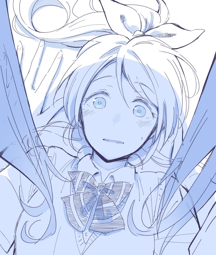 sonoda umi and ayase eli (love live! and 1 more) drawn by yukiiti