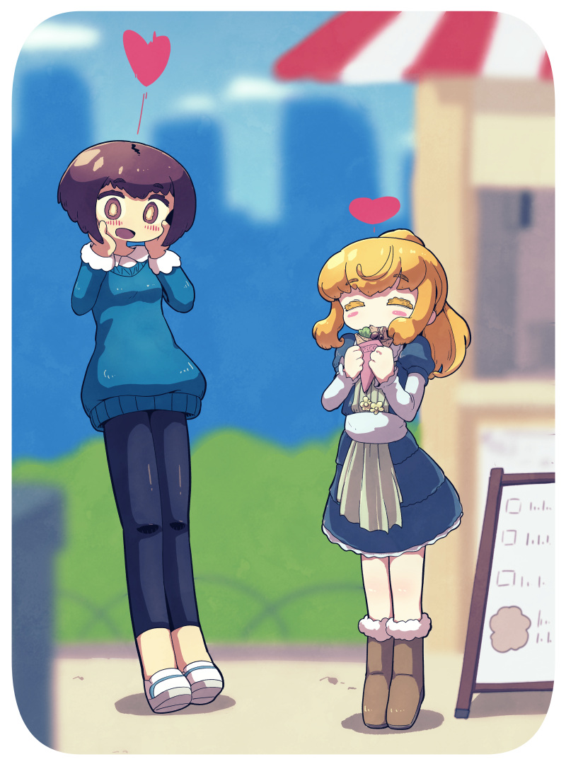 noelle francisca and suga itsuri (alice gear aegis) drawn by shuuzen_(shu-zen)