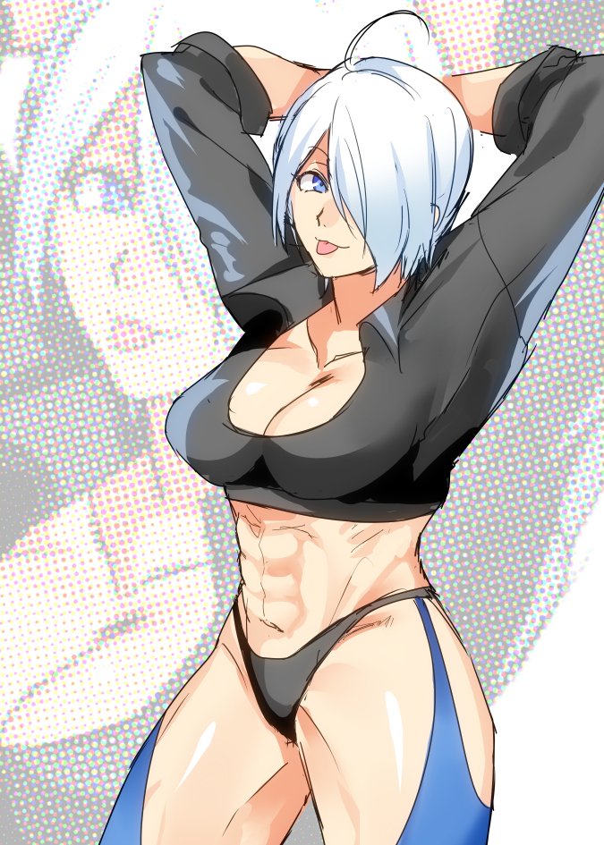 angel (the king of fighters and 1 more) drawn by fuchina