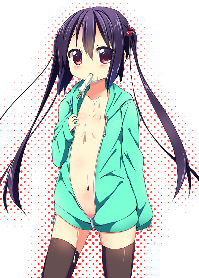 nakano azusa (k-on!) drawn by kurou_(quadruple_zero)