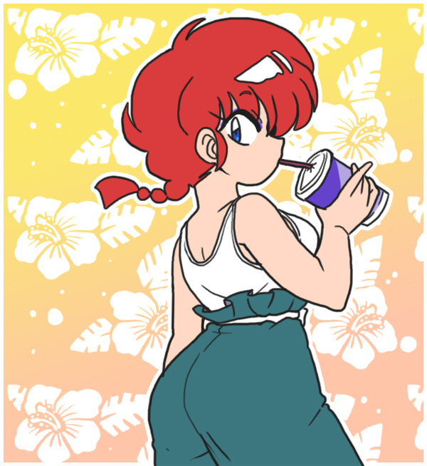 ranma-chan (ranma 1/2) drawn by wanta_(futoshi)