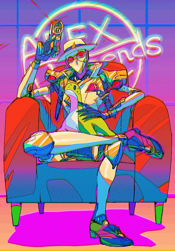 nessie, revenant, and speakeasy revenant (apex legends) drawn by mizu_cx