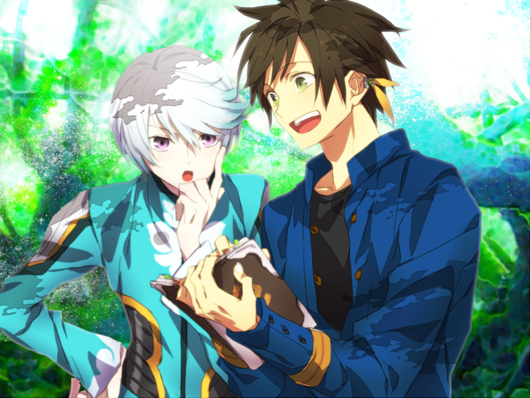 sorey and mikleo (tales of and 1 more) drawn by hinotta