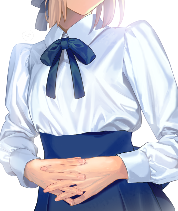 artoria pendragon and saber (fate and 1 more) drawn by aora