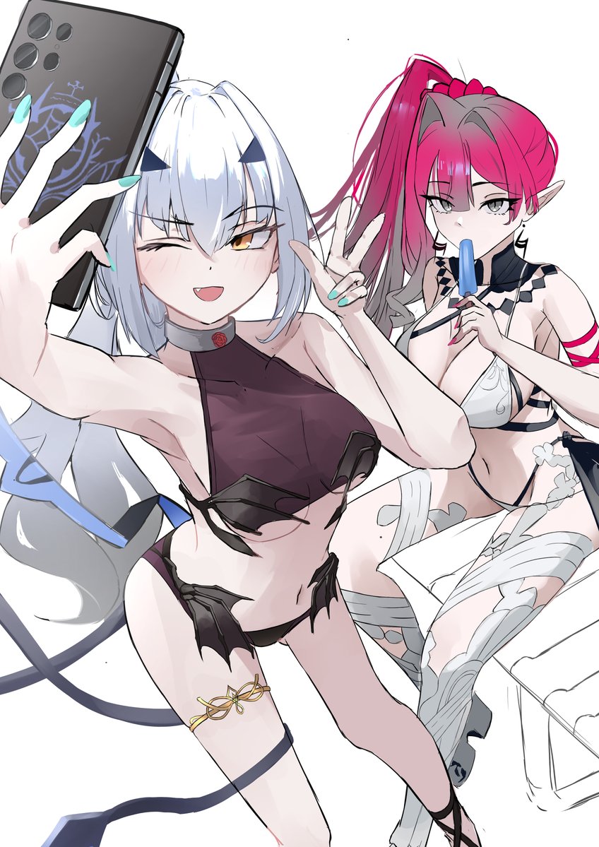 baobhan sith and melusine (fate and 1 more) drawn by yugusan5