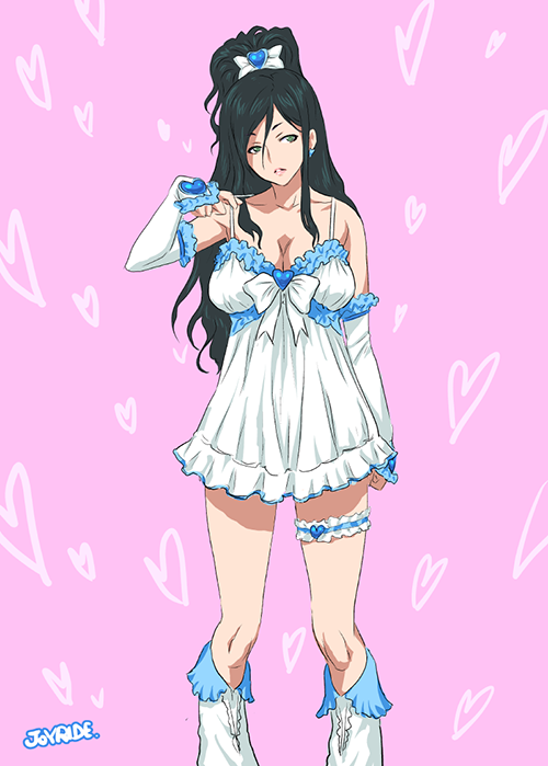 yukishiro honoka and cure white (precure and 1 more) drawn by joy_ride