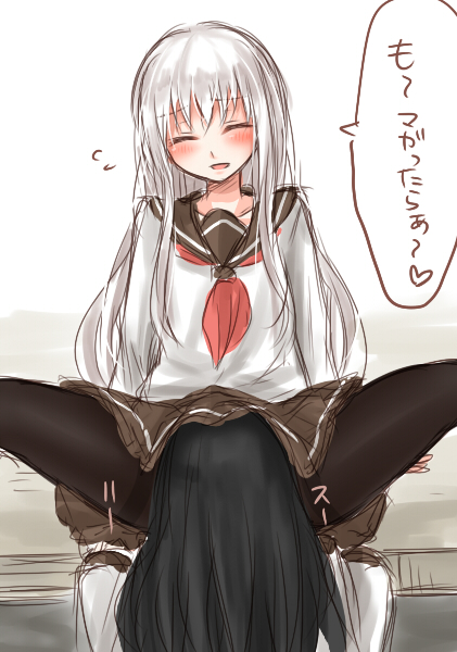 hinanawi tenshi and g-tenko-r (touhou and 1 more) drawn by awai_shiro