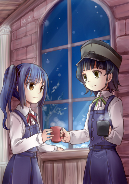 kasumi, kasumi kai ni, and arare (kantai collection) drawn by ds_(ndsl)