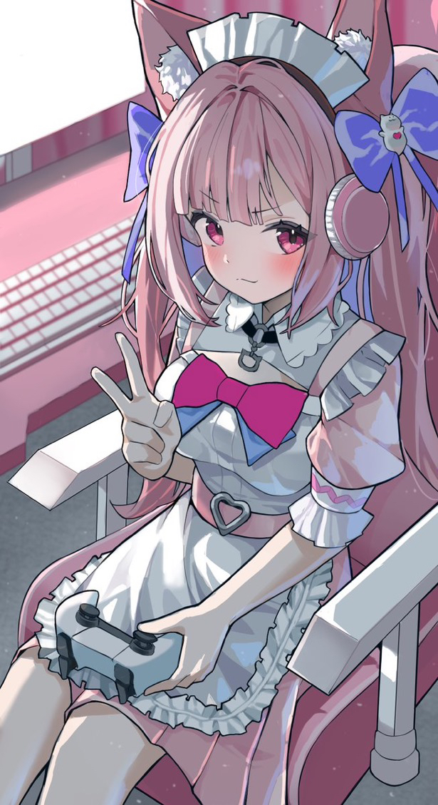 yuuki sakuna (indie virtual youtuber) drawn by miya_(myagi_0131)