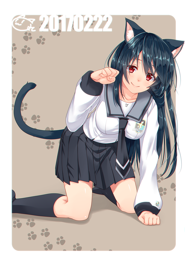 washinomiya koori (phantasy star and 1 more) drawn by nyanmaru_(ememing)