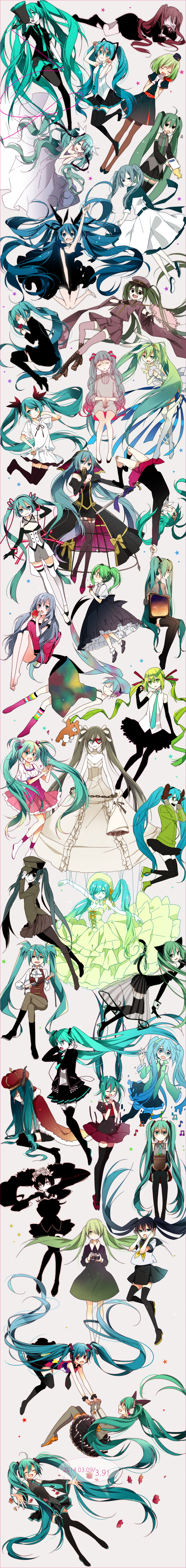 hatsune miku (vocaloid and 29 more) drawn by naoto_(tulip)